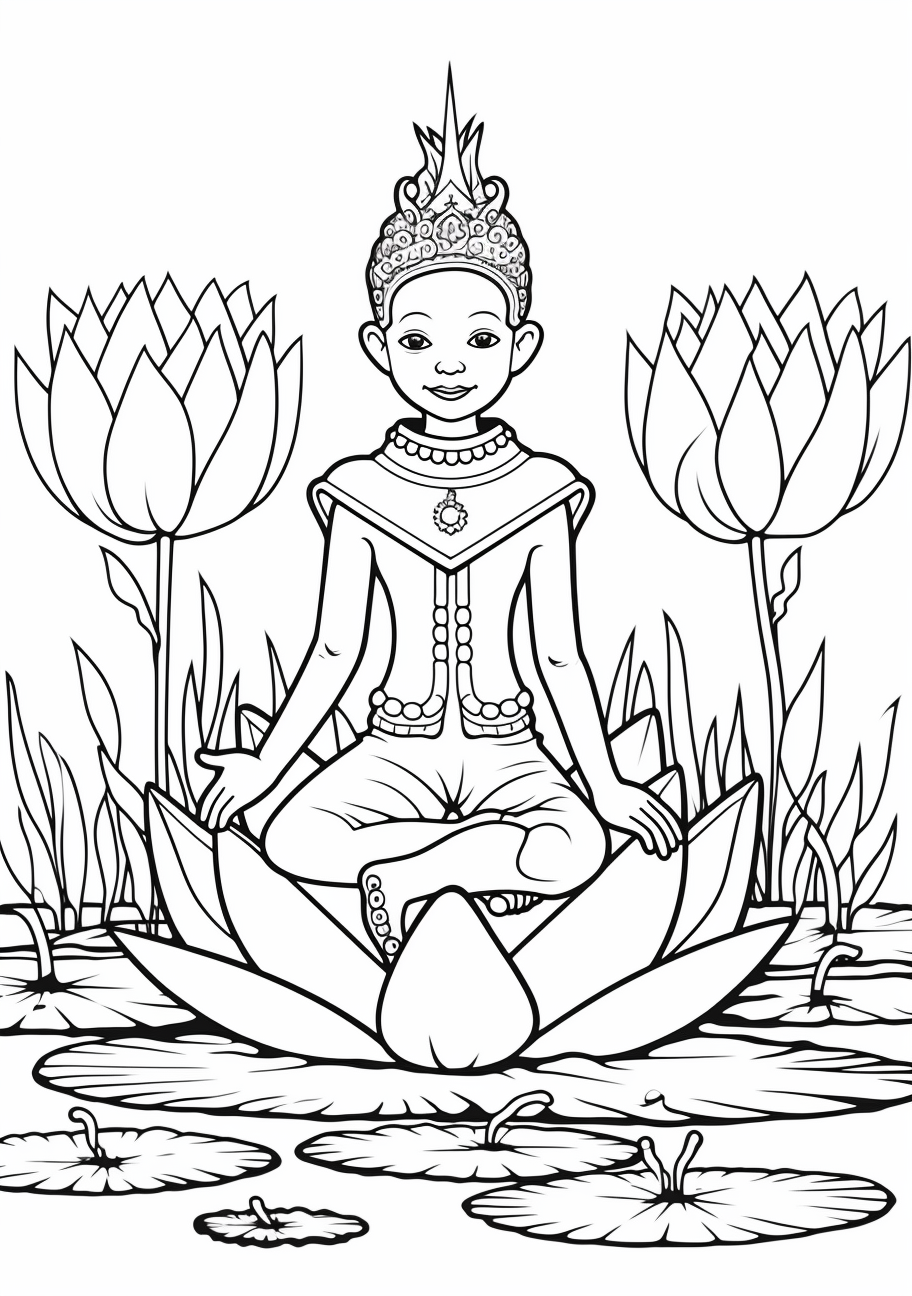 Lily pad prince a frog prince scene