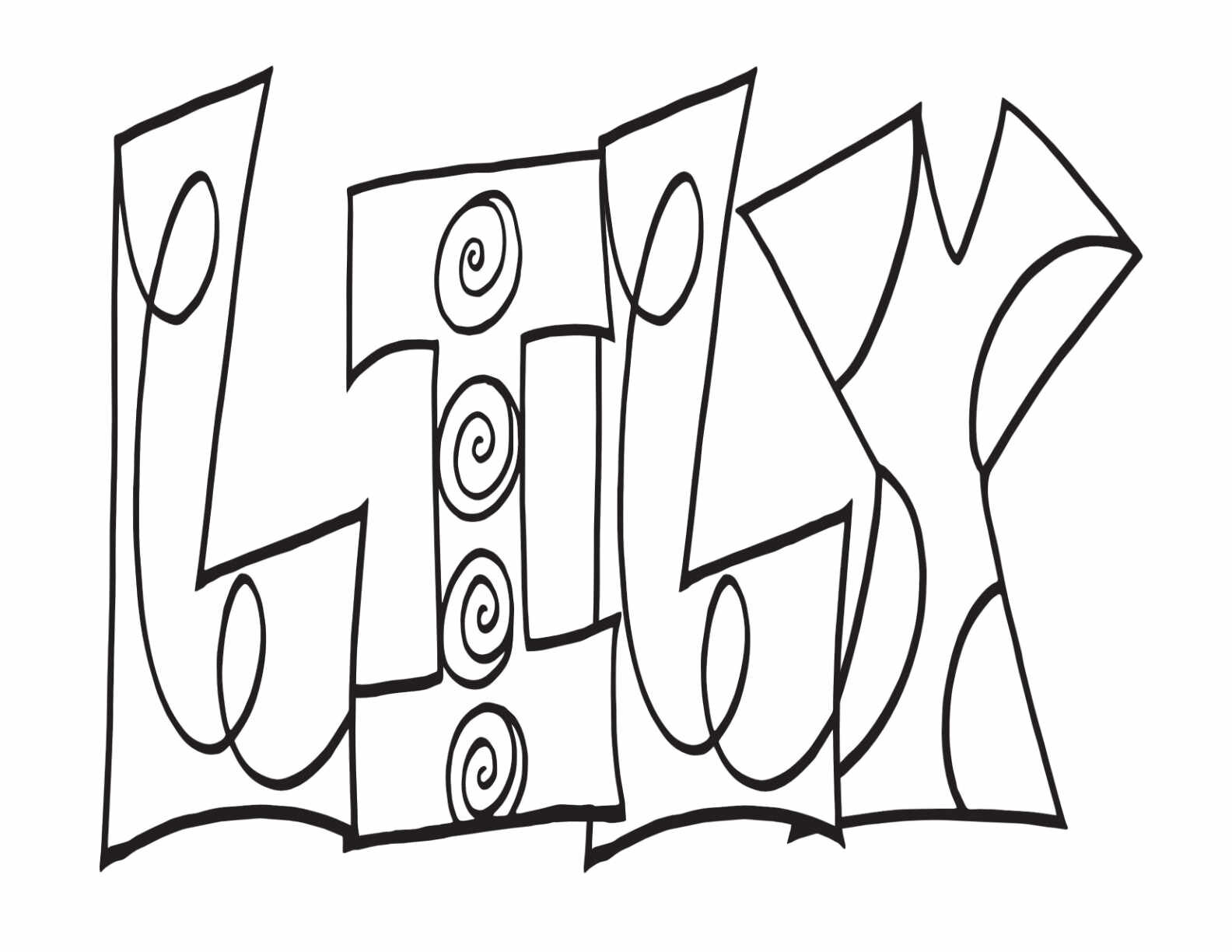 Lily coloring pages