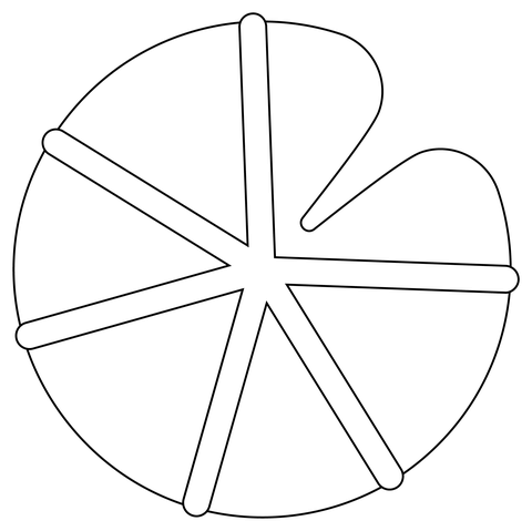 Lily pad coloring page free printable coloring pages