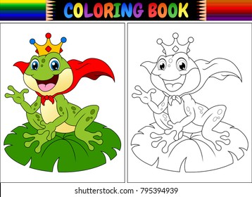 Frog outline stock photos