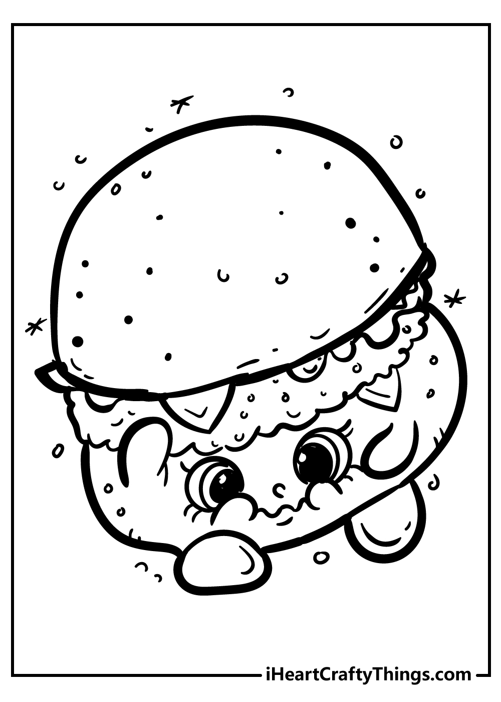 Shopkins coloring pages free printables