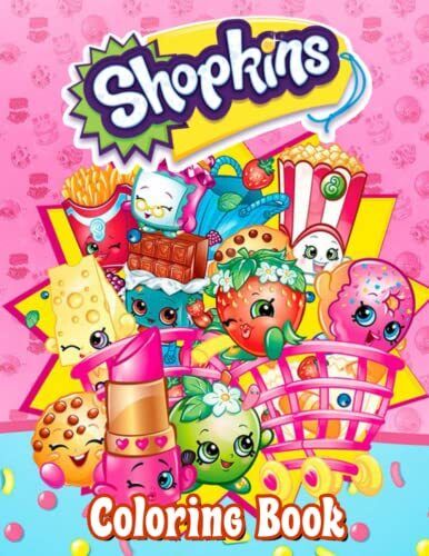 Shopkins coloring book shopkins exclusive work
