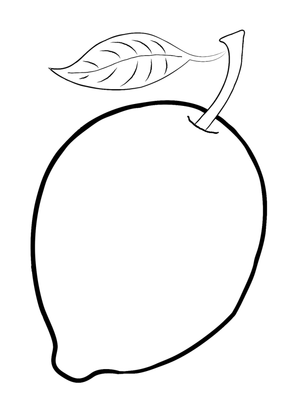 Dibujos de limones para colorear descargar e imprimir colorear imãgenes