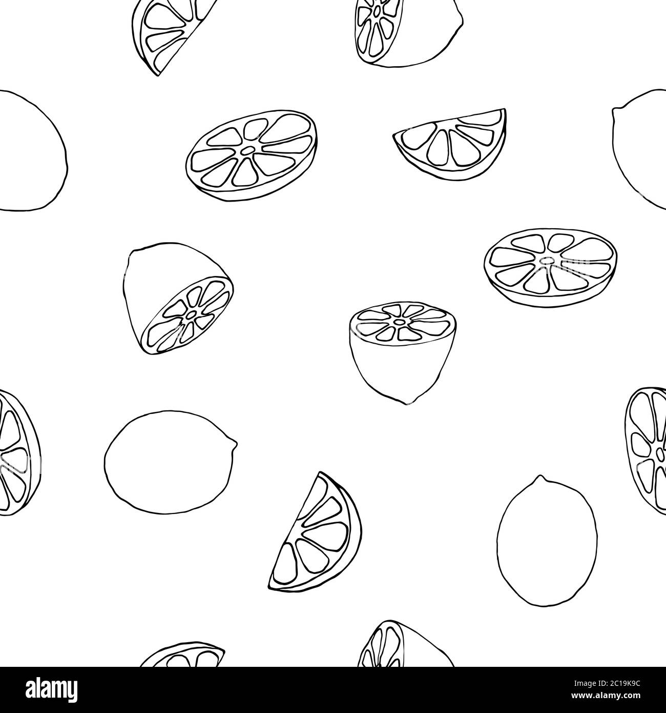 Limon imãgen de stock en blanco y negro