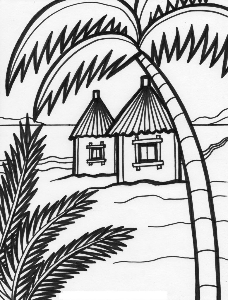 Printable coloring pages beach coloring pages coloring pages ocean coloring pages