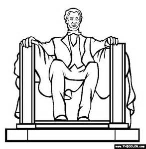 Lincoln coloring page