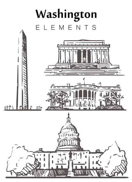 Lincoln memorial vector images