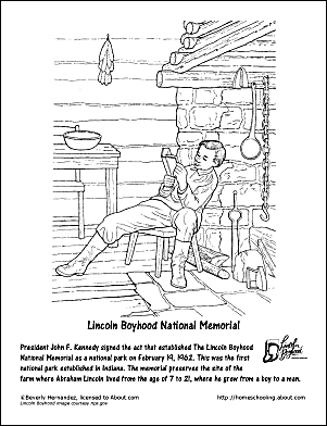Abraham lincoln printable word search