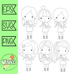 Scout coloring page