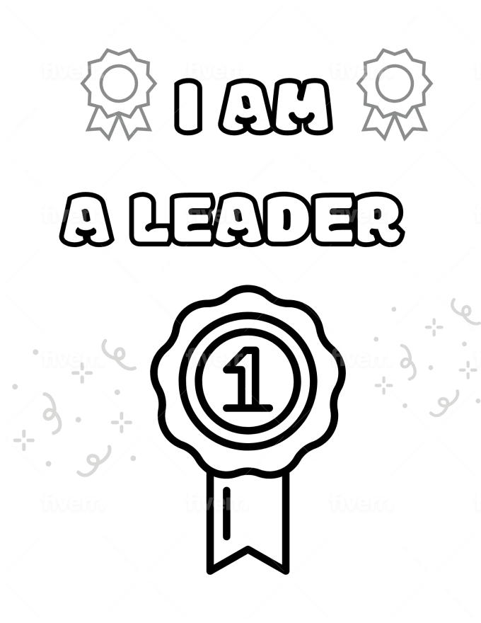 Create positive affirmations quotes coloring pages for kids by hanaoma