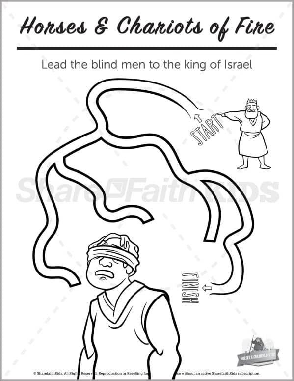 Kings horses and chariots of fire preschool letter coloring â
