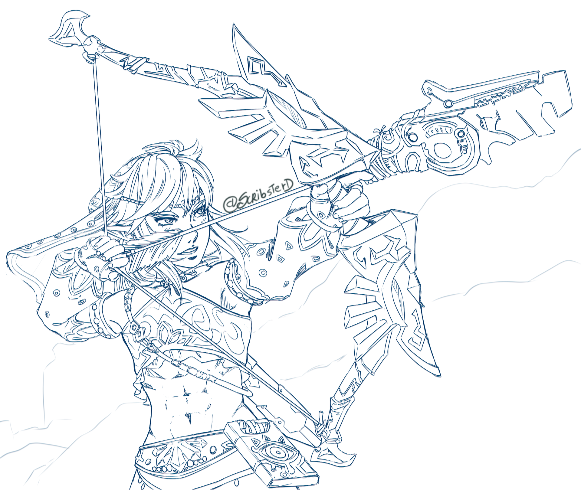 Book of drawings scribster
