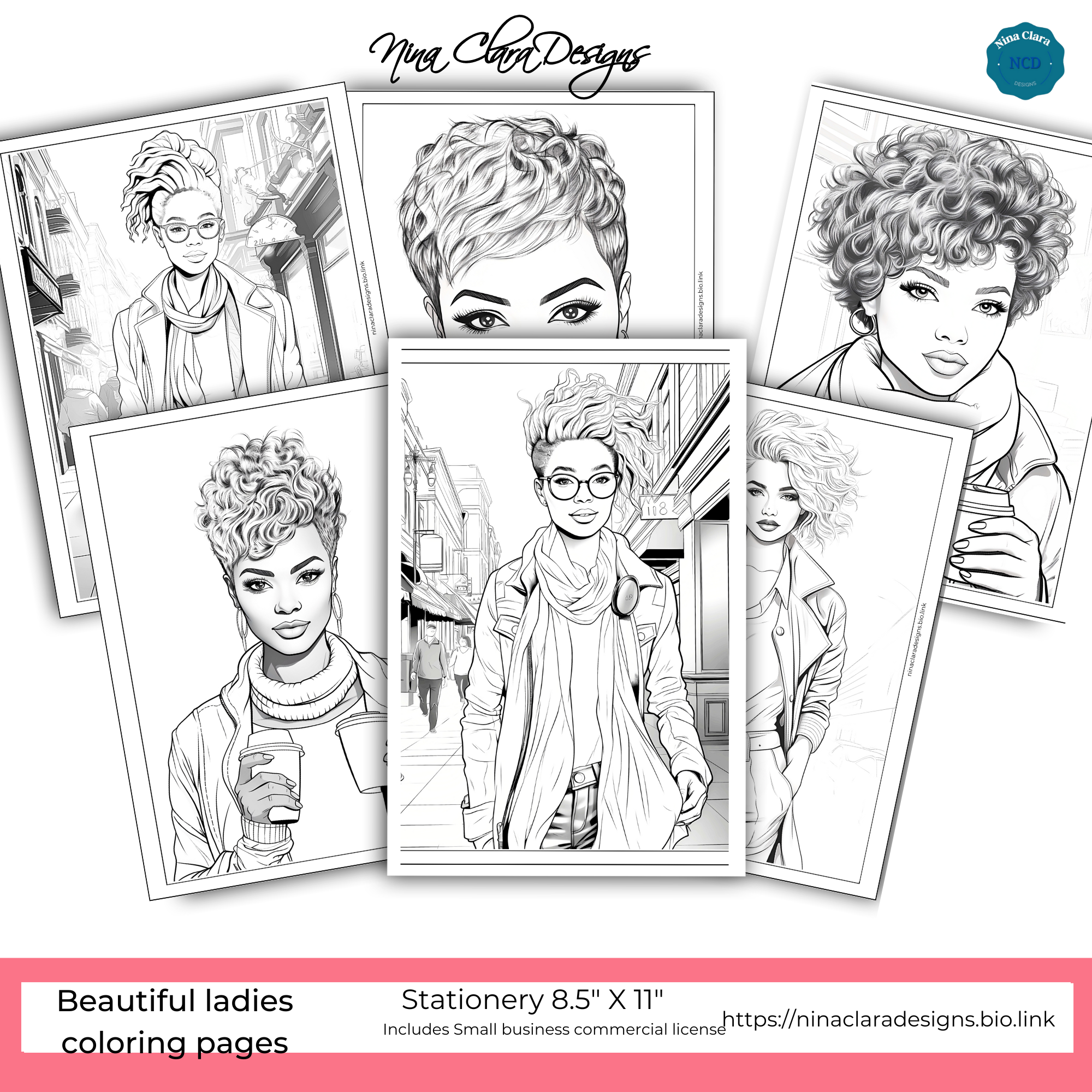 Beautiful pixies coloring pages