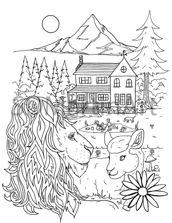 The lion and the lamb