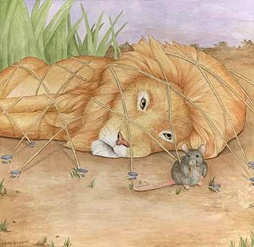 Childrens story the lion and the mouse our homework help