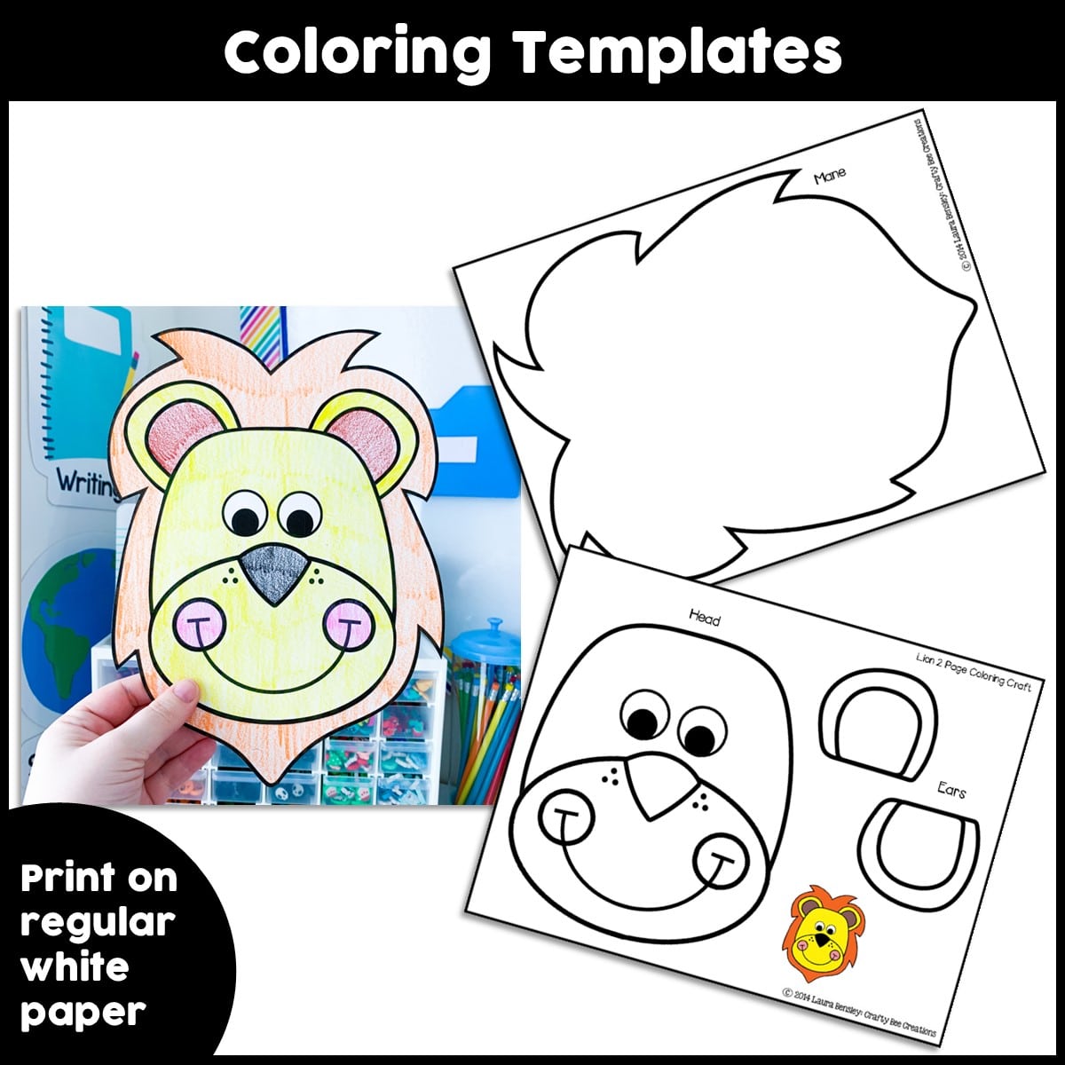 Lion craft activity