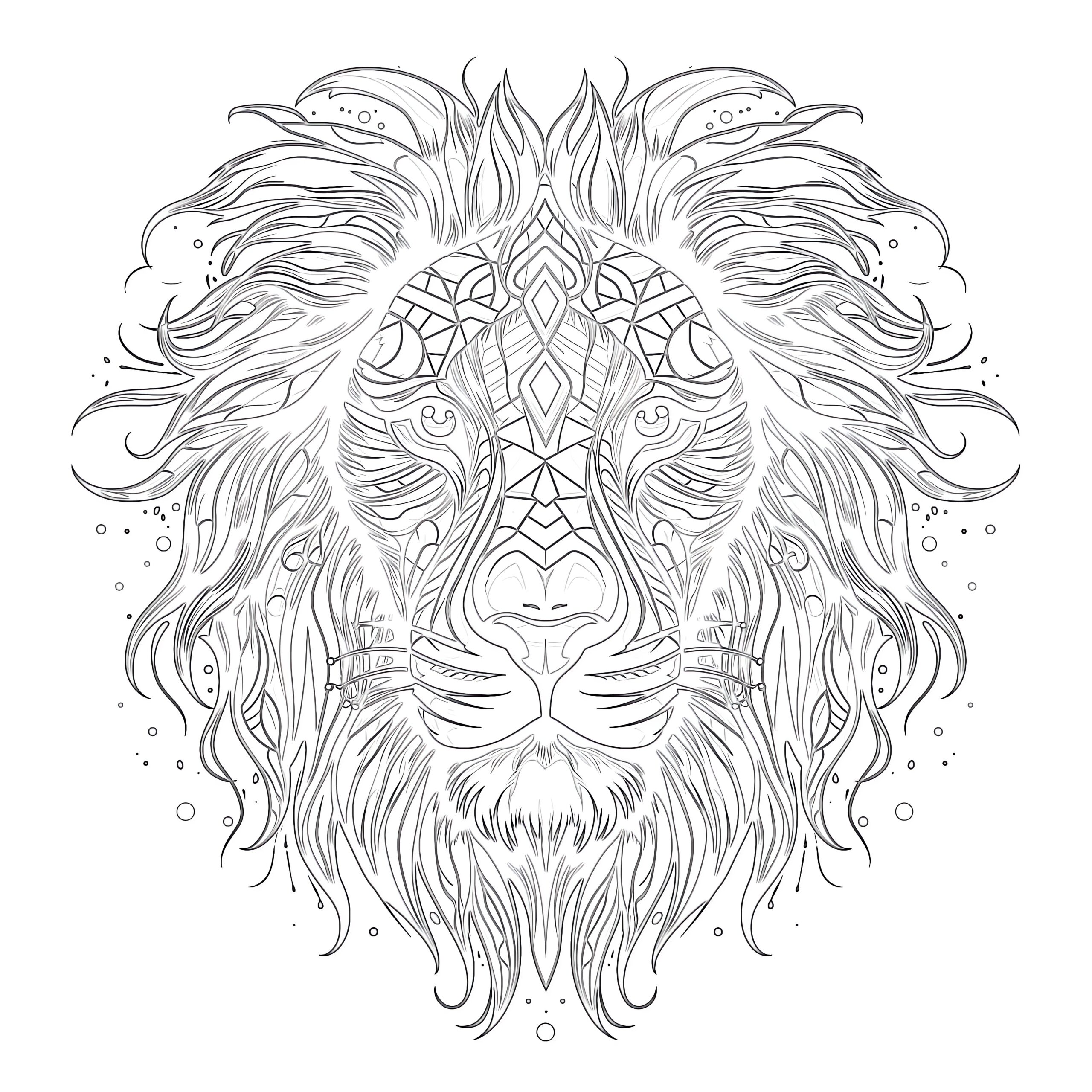 Free lion coloring page coloring pages mimi panda