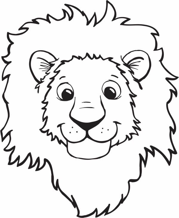 Lion smiling face coloring page color luna leão para colorir pãginas para colorir de unicãrnio pãginas de colorir animais