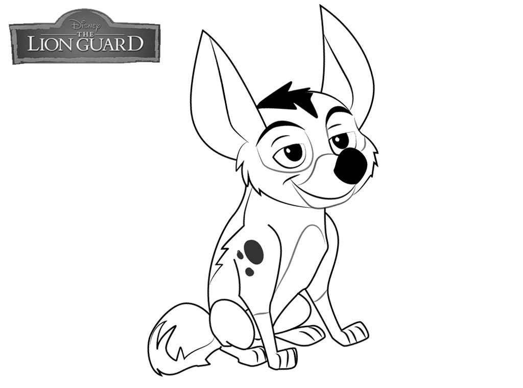Lion guard coloring pages