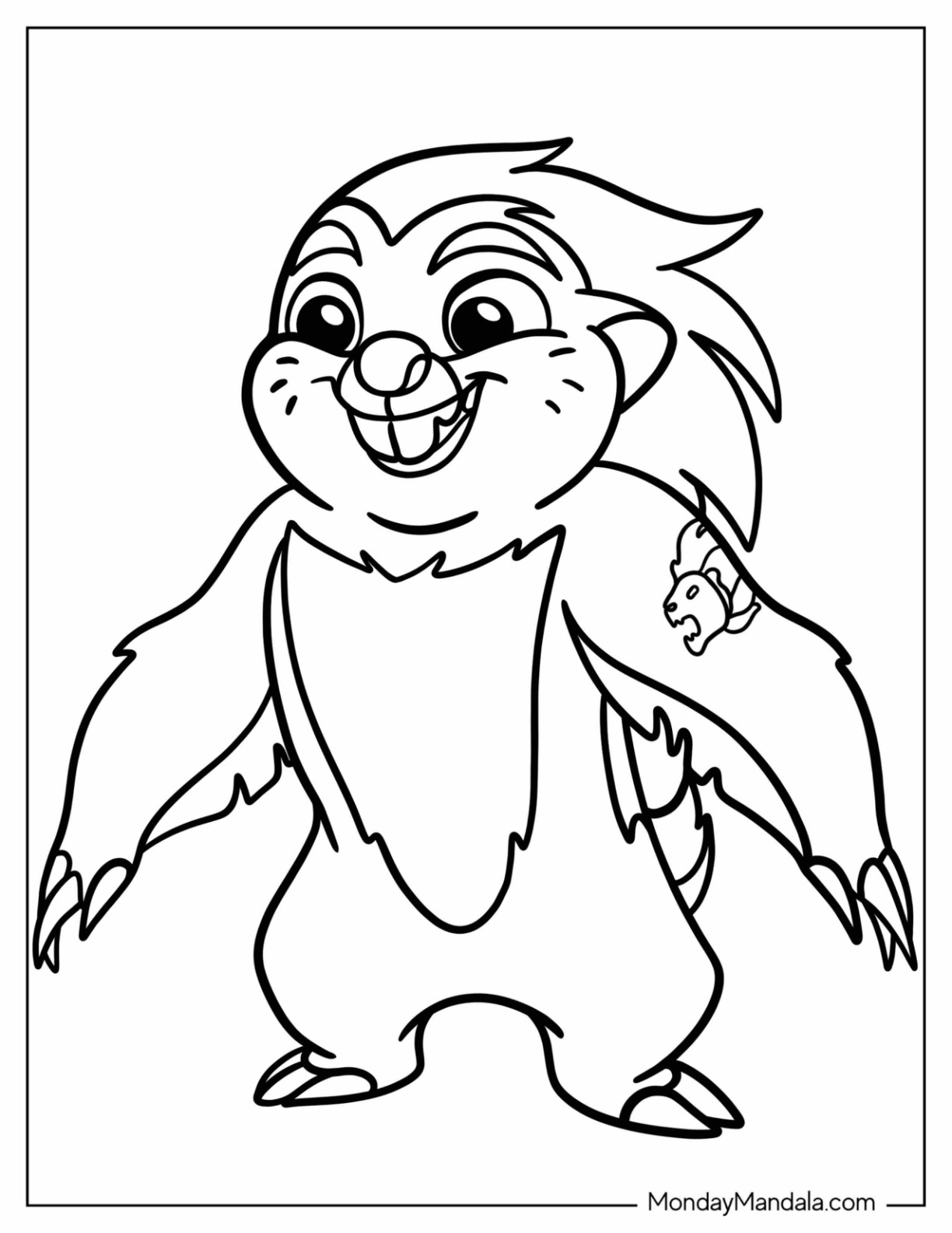 Lion guard coloring pages free pdf printables