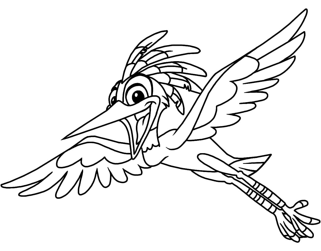 Ono from the lion guard coloring page