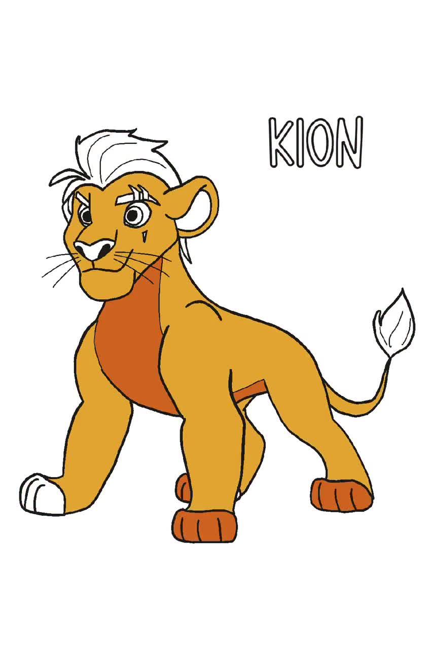 Lion guard coloring pages