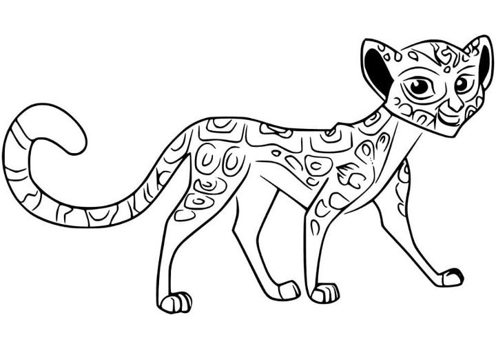 Free lion guard coloring pages for kids and adults