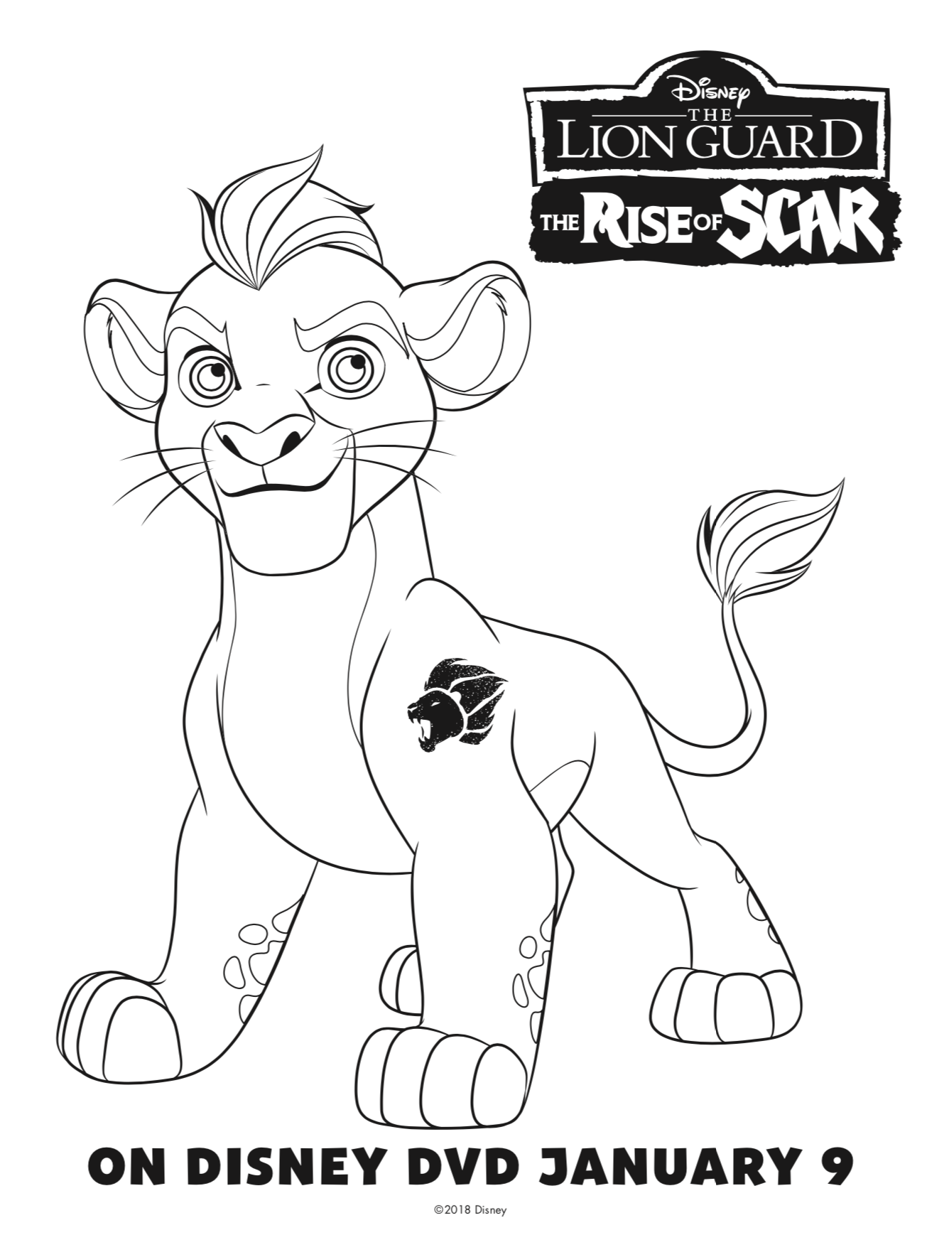 Discover the magic of disneys lion guard with free printable coloring pages