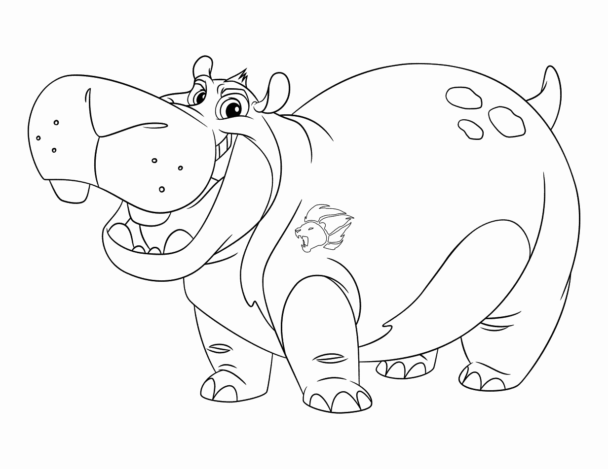 Lion guard coloring pages