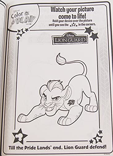 Coloring books the lion guard color and play activity book