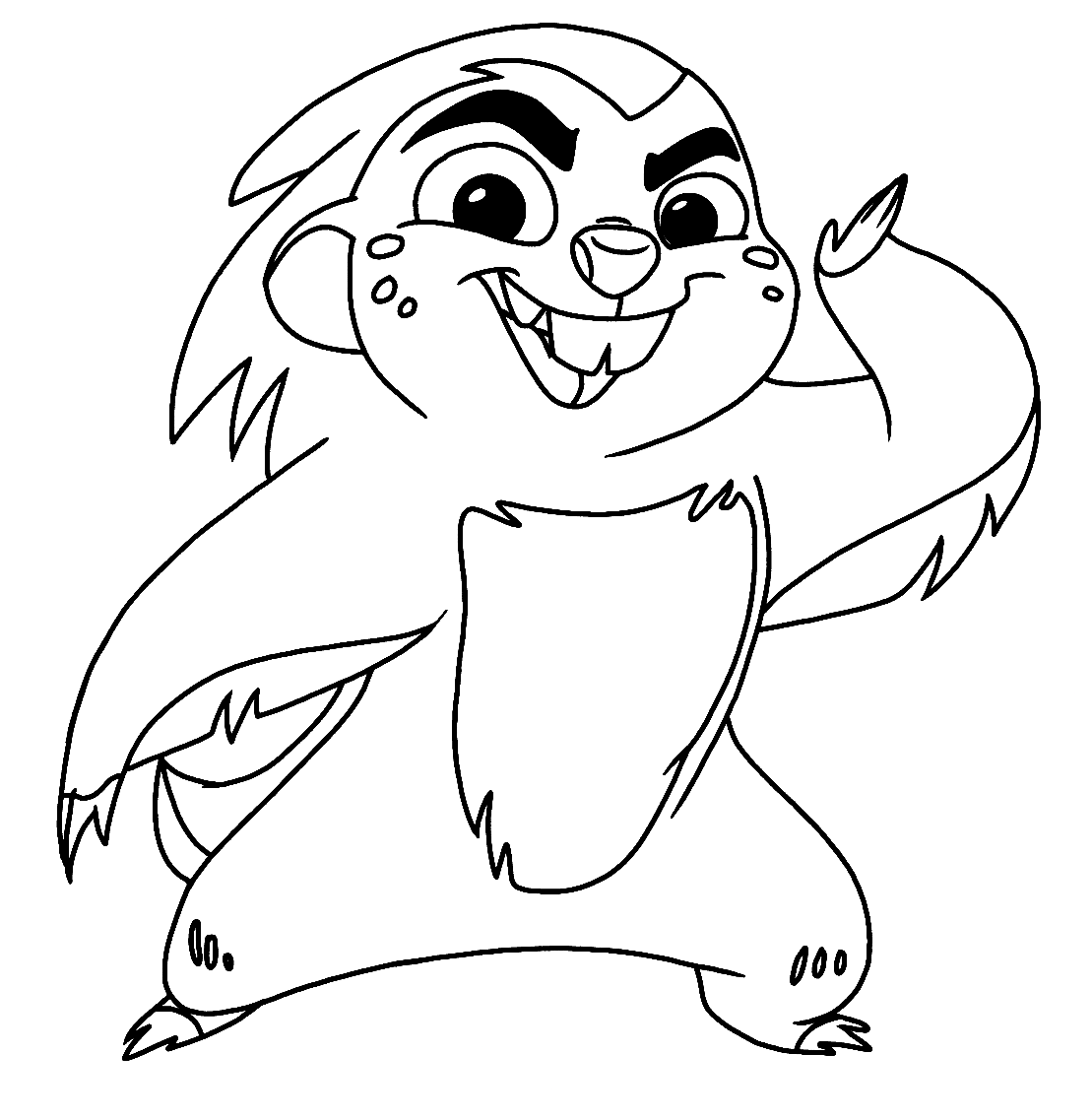 Lion guard coloring pages printable for free download