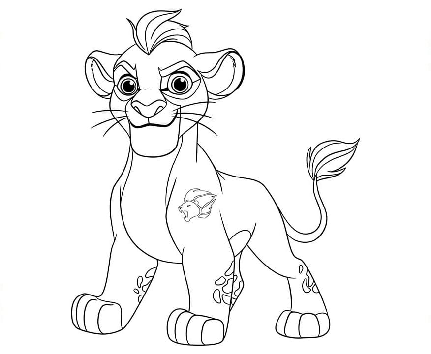 The lion guard coloring pages pictures free printable