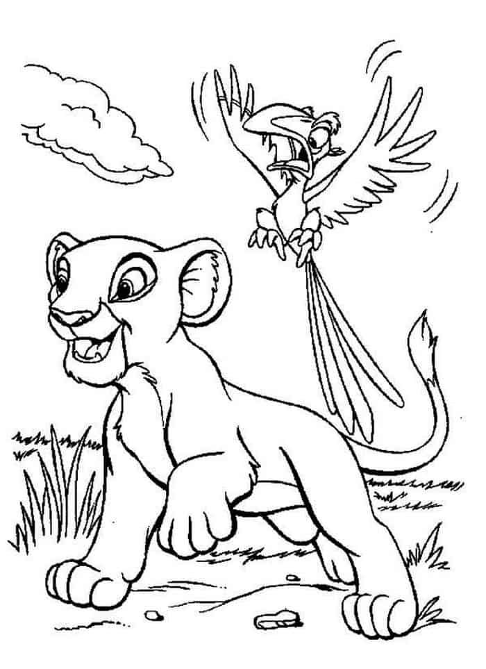 Lion king ii coloring pages pãginas para colorir da disney pãginas para colorir desenho do rei leão