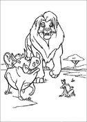 The lion king coloring pages free coloring pages