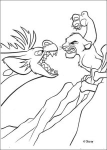 Lion king coloring pages â free drawings with lion king