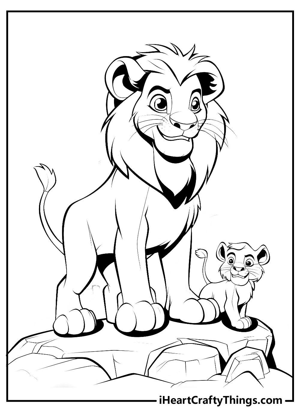 Lion king coloring pages free printables