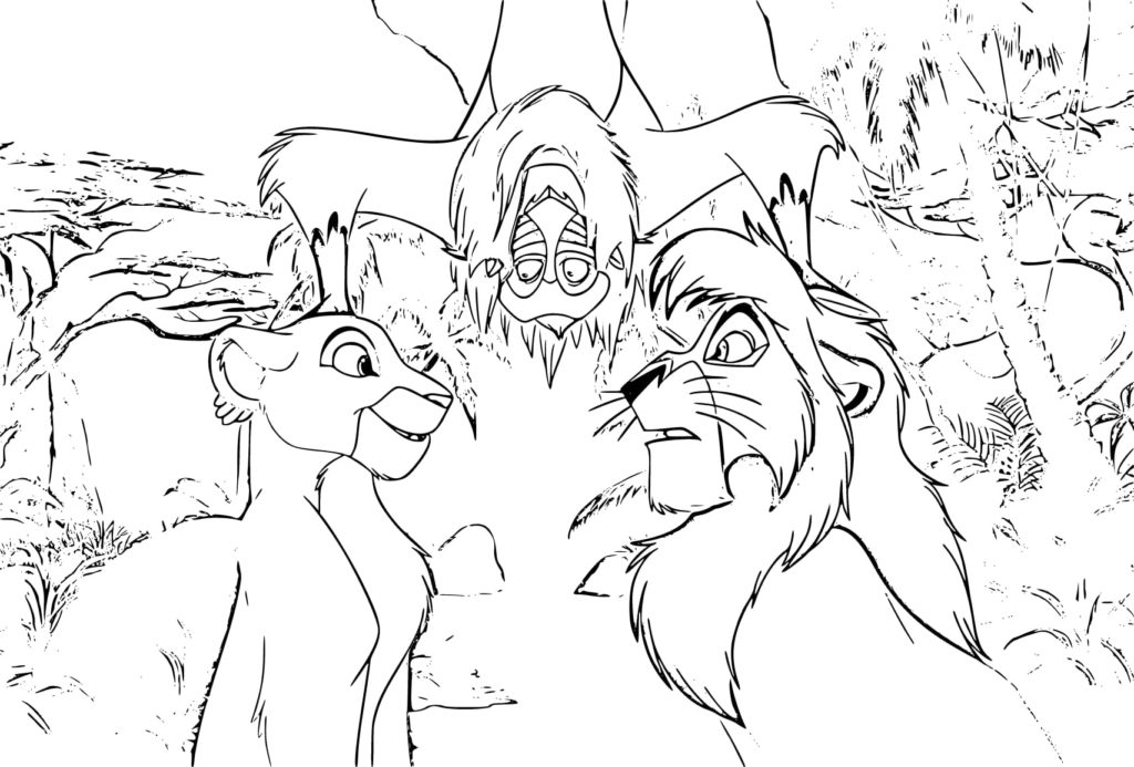 The lion king coloring pages printable coloring pages
