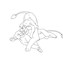 The lion king coloring pages for kids printable free download