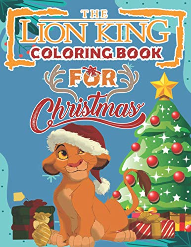 The lion king christmas coloring book new version for all ages and fan illustrated high