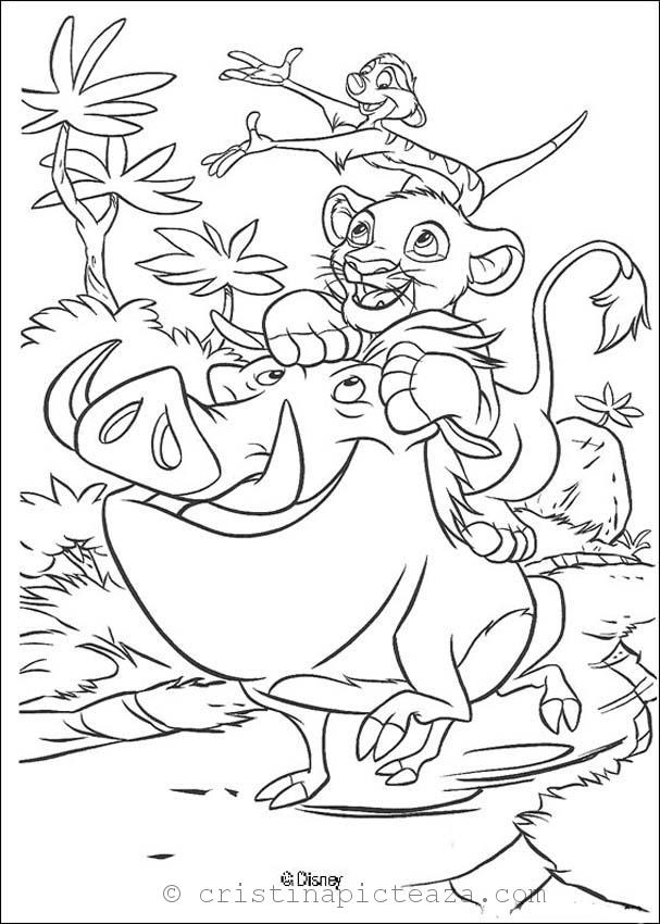 Lion king coloring pages â free drawings with lion king
