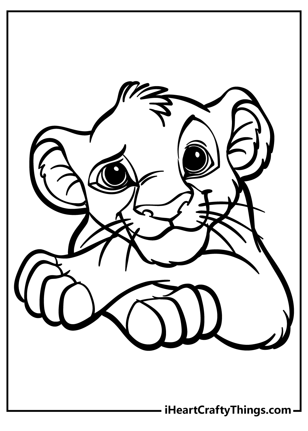 Lion king coloring pages free printables