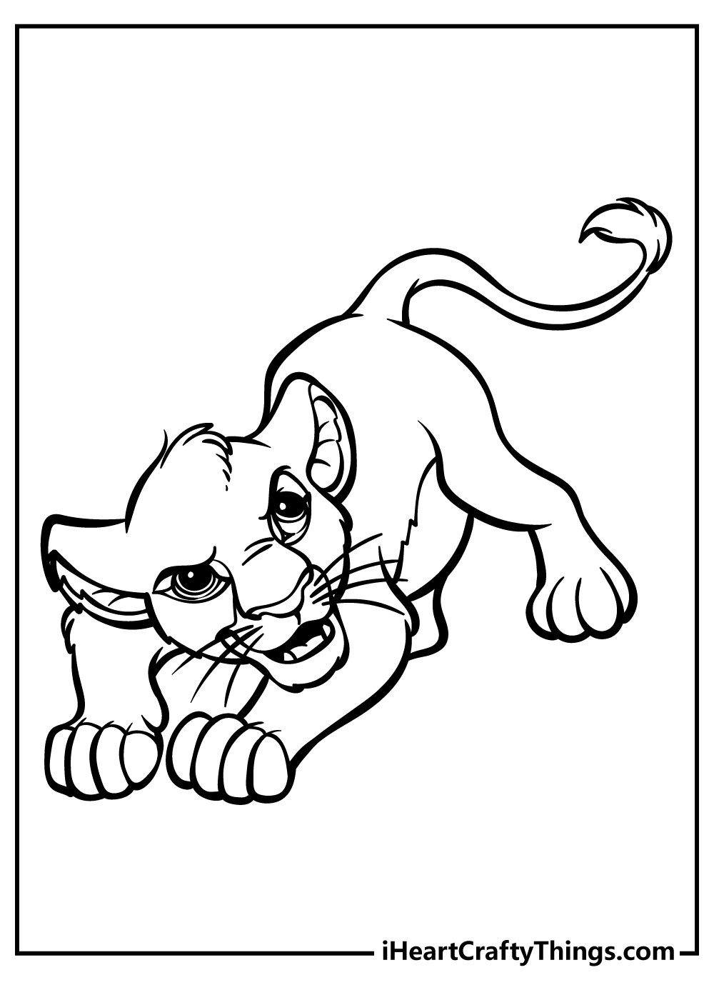 Lion king coloring pages free printables