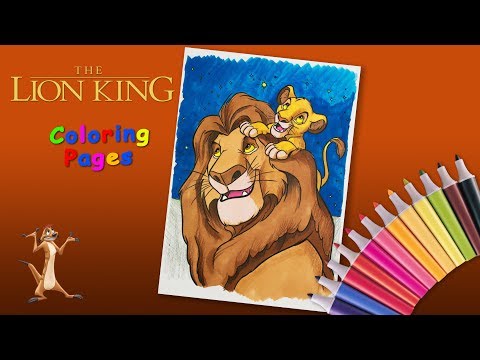 Lion king coloring pages