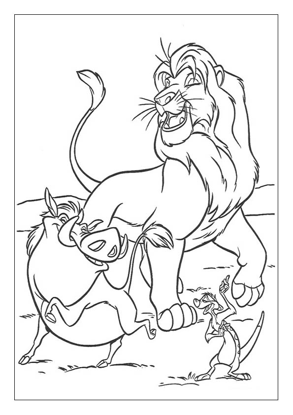 Lion king coloring pages free printable coloring sheets for kids
