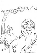 The lion king coloring pages on coloring