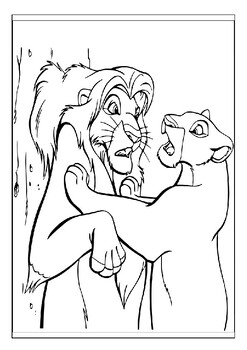 Unleash imagination lion king printable coloring sheets for kids