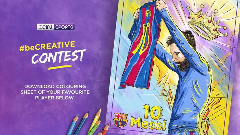 Colouring book images singapore bein sports