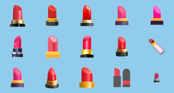 Ð lipstick emoji