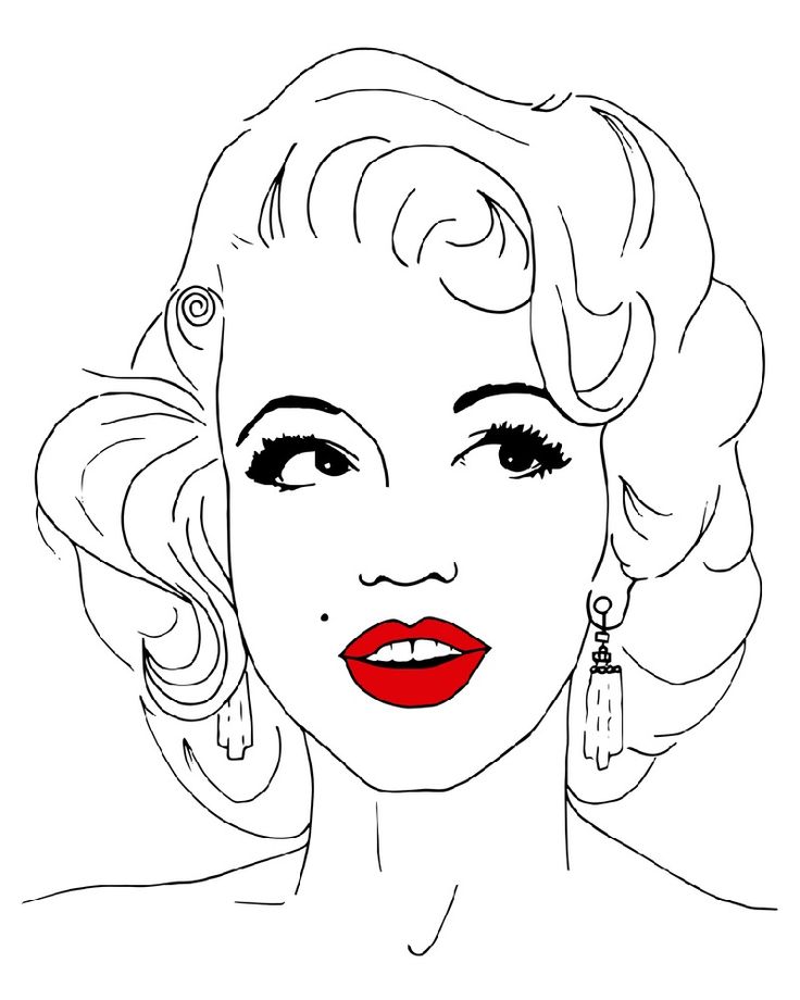 Marilyn monroe coloring pages free coloring pages lego coloring pages free adult coloring printables