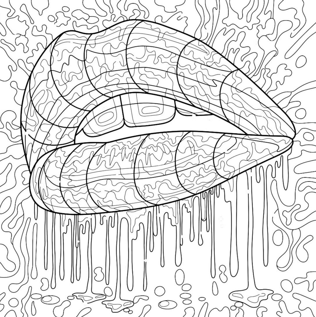 Cartoon coloring pages cool coloring pages adult coloring books swear